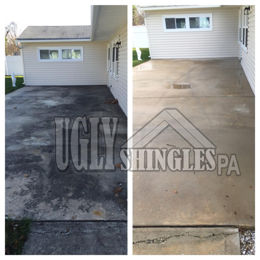 concrete cleaning