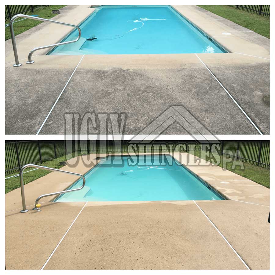 concrete cleaning